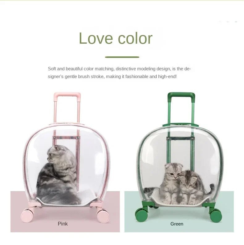 Transparent Pet Suitcase™